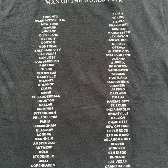 Black Graphic Tee - Justin Timberlake - Man of the Woods - Picture 7 of 10